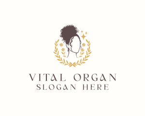 Organic Curly Hair logo design