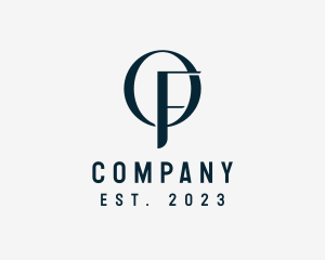 Enterprise - Elegant Letter OF Monogram logo design