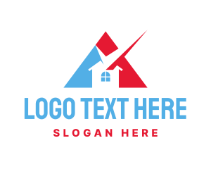 Home - Triangle Approved Home logo design