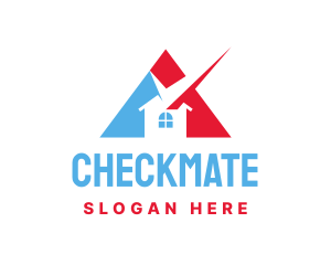 Triangle Approved Home logo design