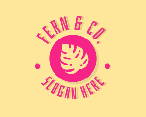 Fern - Tropical Beach Resort logo design