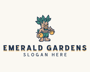 Orange Tree Garden logo design