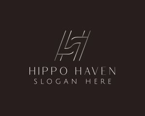 Elegant Luxury Premium Letter H logo design