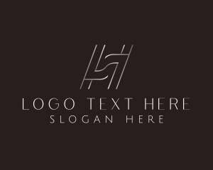 Ag - Elegant Luxury Premium Letter H logo design