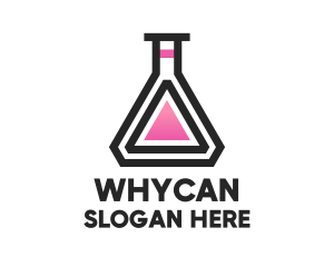 Science Laboratory Flask Logo