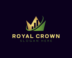 Crown Graph Royal logo design