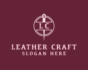 Stitching Needle Craft logo design