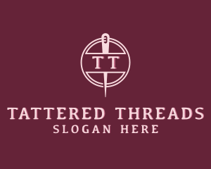 Stitching Needle Craft logo design