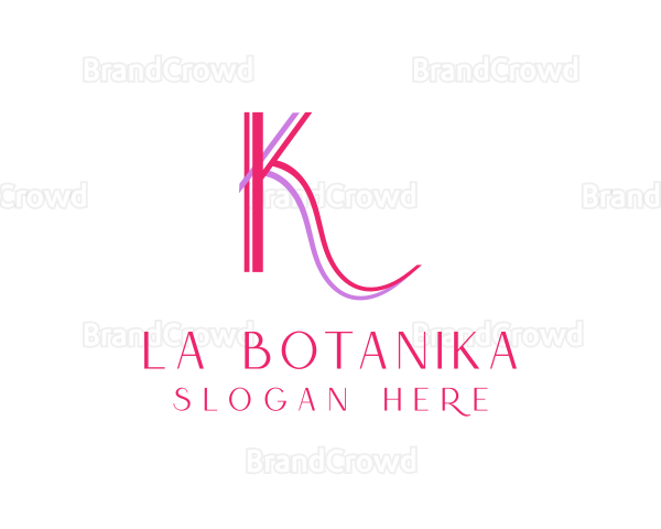 Elegant Boutique Letter K Logo