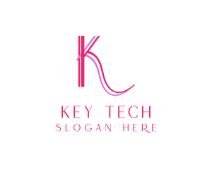 Elegant Boutique Letter K logo design