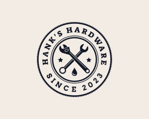 Repairman Hardware Tools logo design