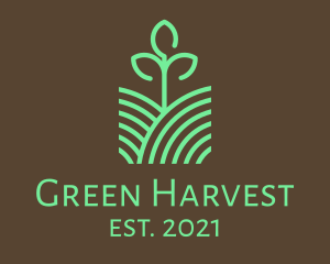 Agriculture - Agriculture Seedling Plant logo design