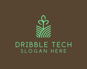 Agriculture Seedling Plant logo design