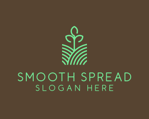 Agriculture Seedling Plant logo design