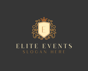 Events - Crown Shield Events logo design