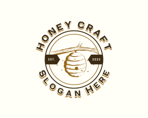 Mead - Beehive Honey Apiary logo design