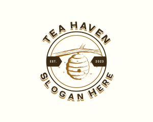 Beehive Honey Apiary logo design