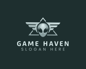 Alien Wing Gaming logo design
