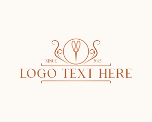 Pet Grooming - Styling Barber Salon logo design