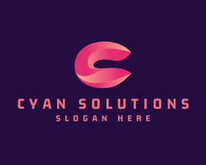 Cyber Tech Application logo design