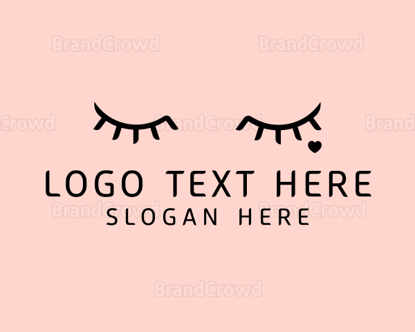 Eyelash Beauty Salon Logo