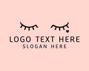 Eyelash Beauty Salon logo design