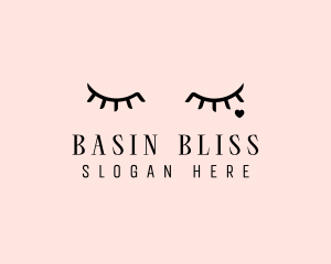 Feminine Eyelash Beauty  logo design