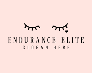 Feminine Eyelash Beauty  logo design