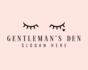 Feminine Eyelash Beauty  logo design