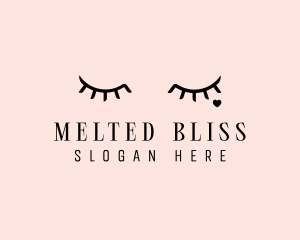 Feminine Eyelash Beauty  logo design