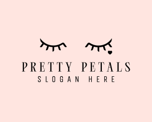 Girly - Feminine Eyelash Beauty logo design