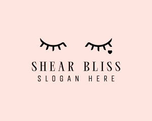 Feminine Eyelash Beauty  logo design