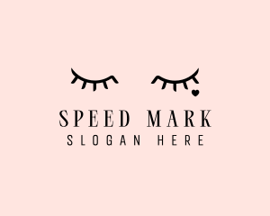 Feminine Eyelash Beauty  logo design