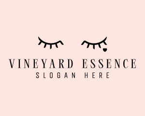 Feminine Eyelash Beauty  logo design