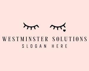 Feminine Eyelash Beauty  logo design