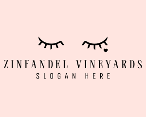 Feminine Eyelash Beauty  logo design