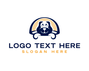 Sunglassses - Dog Animal Shelter logo design