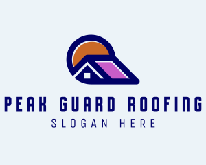 Sun Roof House  logo design