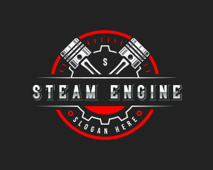 Piston Engine Restoration logo design