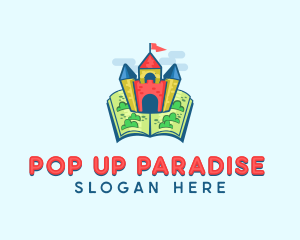 Pop Up - Castle Book Publishing logo design