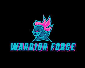 Warrior Battle Knight logo design