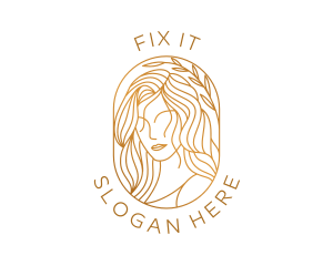 Beautiful Lady Hair logo design