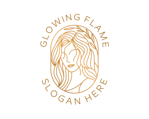 Beautiful Lady Hair logo design