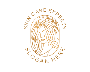 Dermatologist - Beautiful Lady Hair logo design