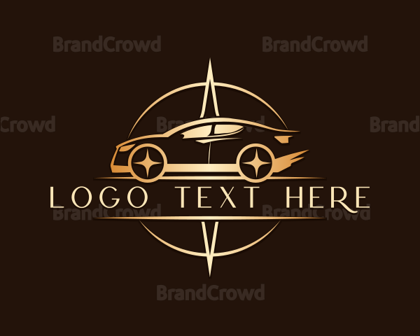 Luxury Car Mechanic Logo