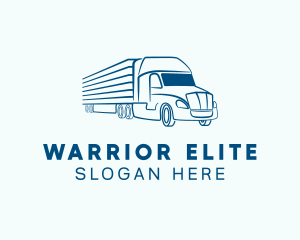 Removalist - Logistics Transportation Truck logo design