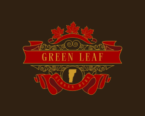 Vermont Maple Leaf logo design