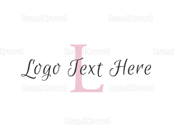 Elegant Cursive Boutique Logo