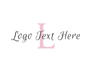 Brand - Elegant Cursive Boutique logo design