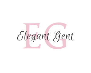 Elegant Cursive Boutique logo design